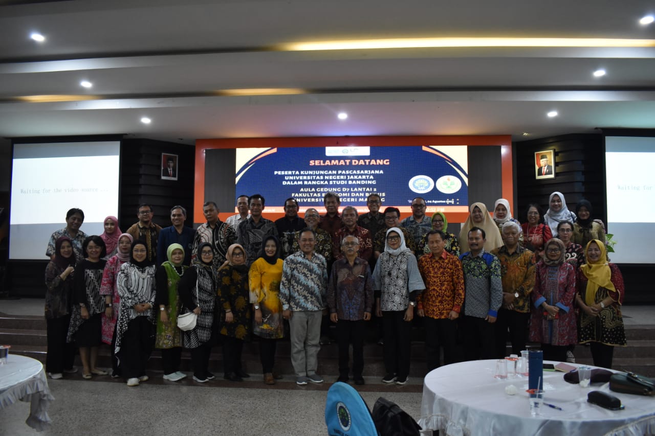 Kunjungan Studi Banding Pascasarjana Universitas Negeri Jakarta