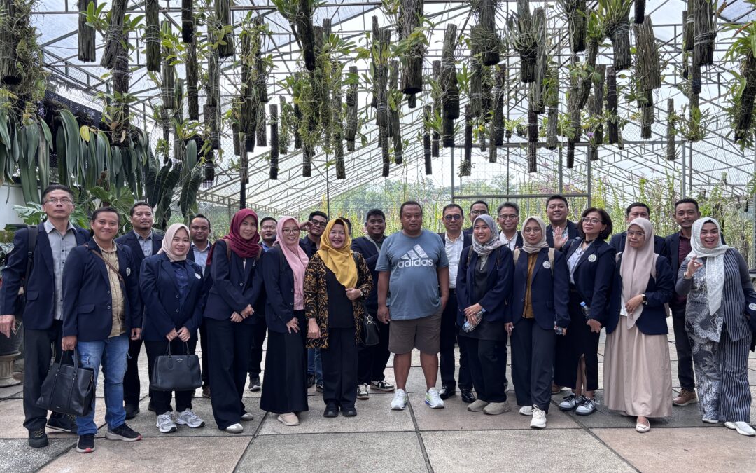 PDIM FEB UM Dalami Tantangan Ekspor di DD Orchid Nursery
